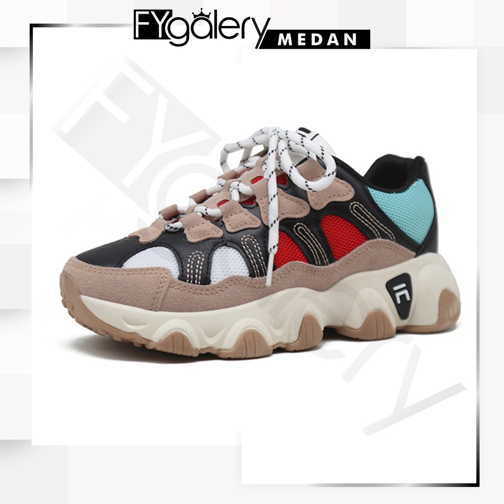 FygaleryMedan - SHS030 Sepatu Sneakers Import Sepatu Korea Casual Sepatu Wanita Korea Ulzzang