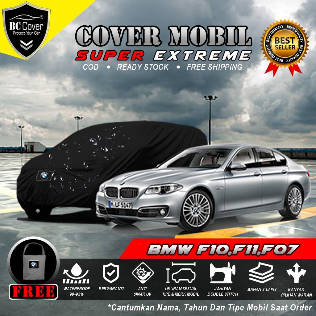 Body Cover Mobil Sedan BMW F10 Outdoor / Sarung Mobil Seri 5 F10 F11 F07 Waterproof / Penutup Mobil BMW F11 Anti Air Selimut Mantel Tutup Penutup BMW Seri 5 F07 Outdoor Waterproof Anti Air