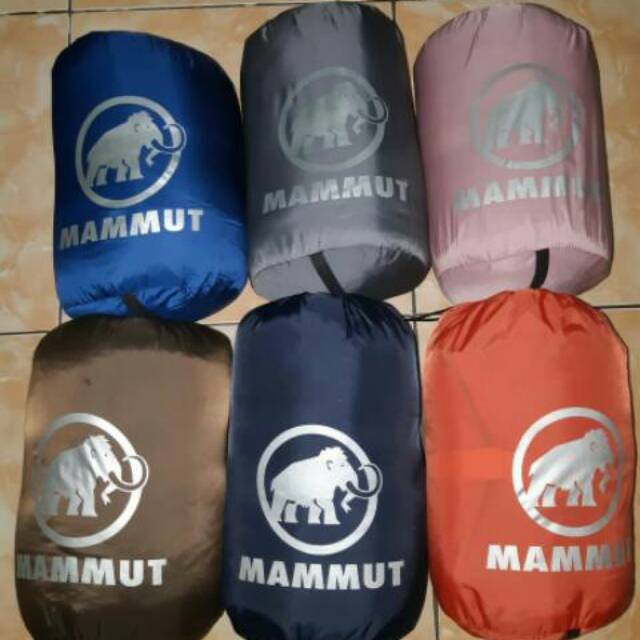 Sleeping bag bulu tebal mammut semi waterproff murah laris berkualitas