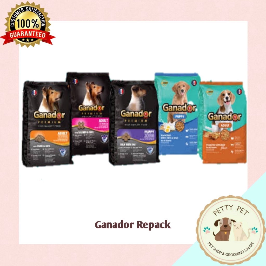 Ganador Dog Food repack 1kg/Makanan Anjing