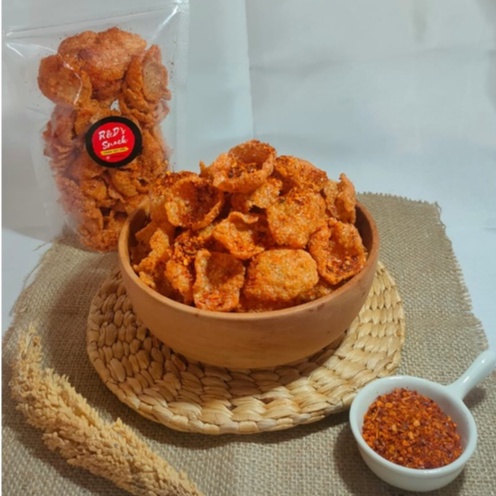 

Kerupuk Baso Pedas Gurih Renyah Nagih!