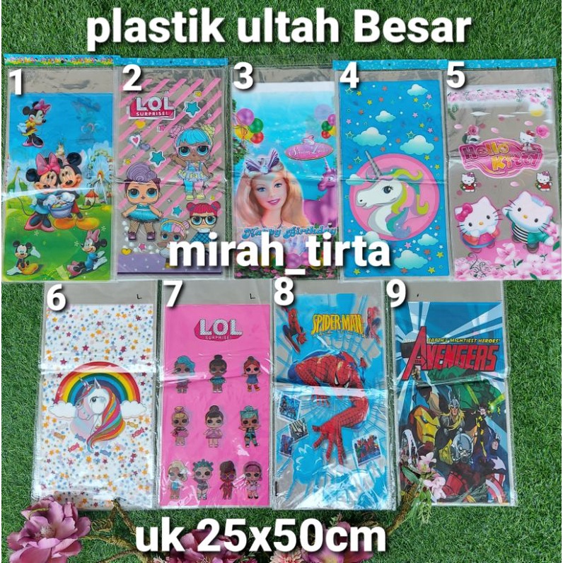 Plastik ulang tahun BESAR. plastik ultah ulang tahun anak. Kantong kue ulang tahun . Happy birthday