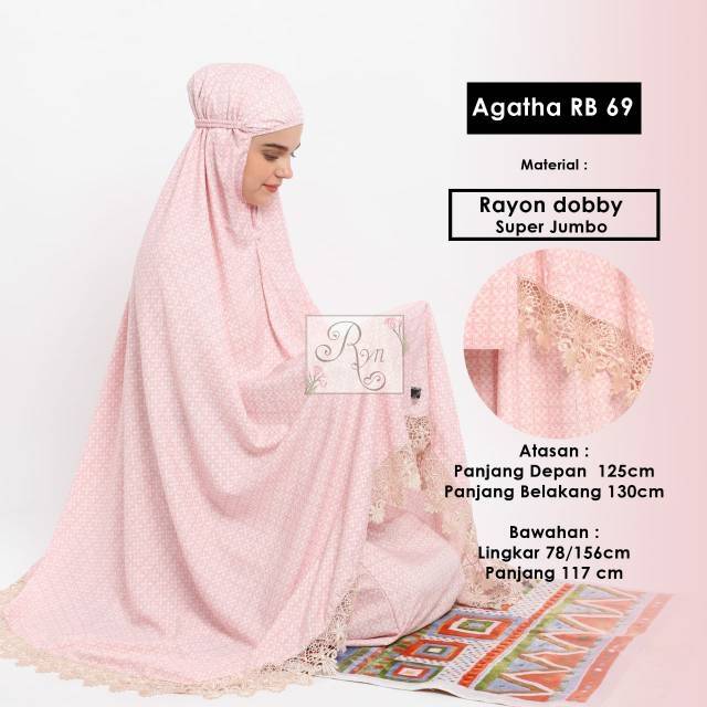 Agatha RB 04 Renda Rhayanh Mukena