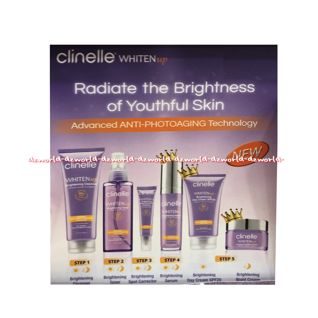 Clinelle Whiten Up Brightening Serum Wajah 20ml Clinele Whiteup