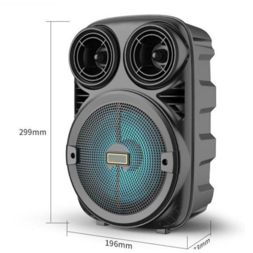 COD SPEAKER BLUETOOTH KARAOKE 6'5 INCH SX-5038 PLUS MIC KARAOKE X-BASS//SPEAKER SALON AKTIF SX-5038
