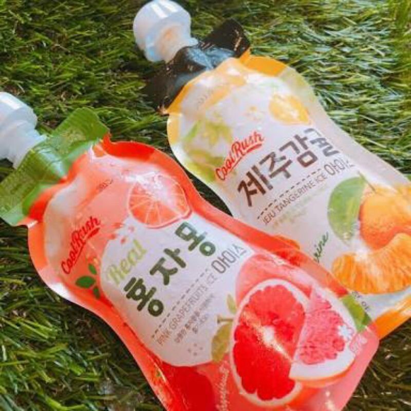 

Coolrush Jeju Tangerine IceEs Berperisa Jeruk 100ml Korean Drink Minuman