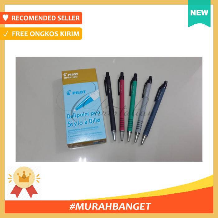 

Pulpen - Pen Pilot Bprk 10M - Alat Tulis