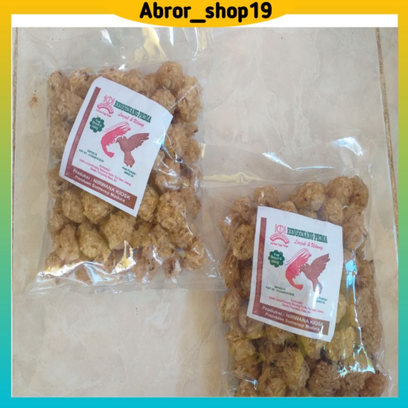 

Rengginang Lorjuk Teri Nasi Bulat 500 Gram Premium Rengginang Mentah Gurih Khas Madura Murahi