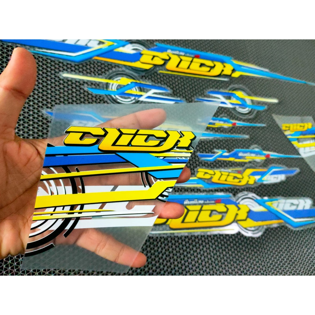 STRIPING VARIO 110 KARBU/LED VARIASI TRANSPARAN THAILAND