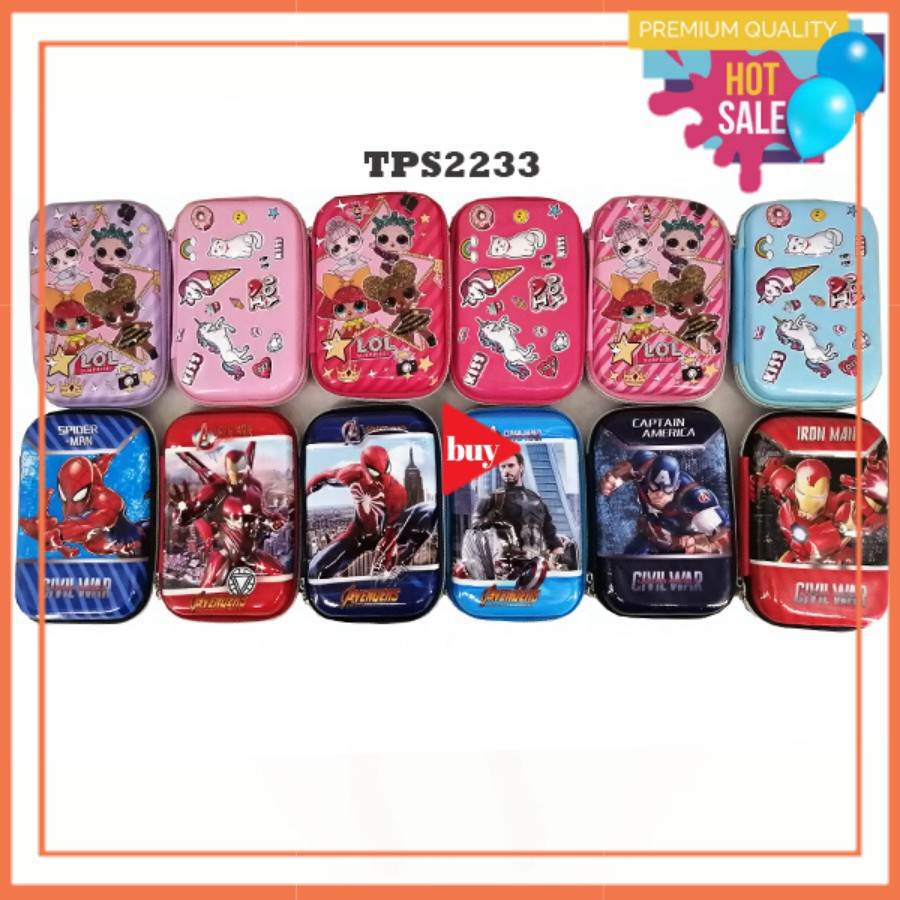 

Tempat pensil 3D Eva 12 moti 790c