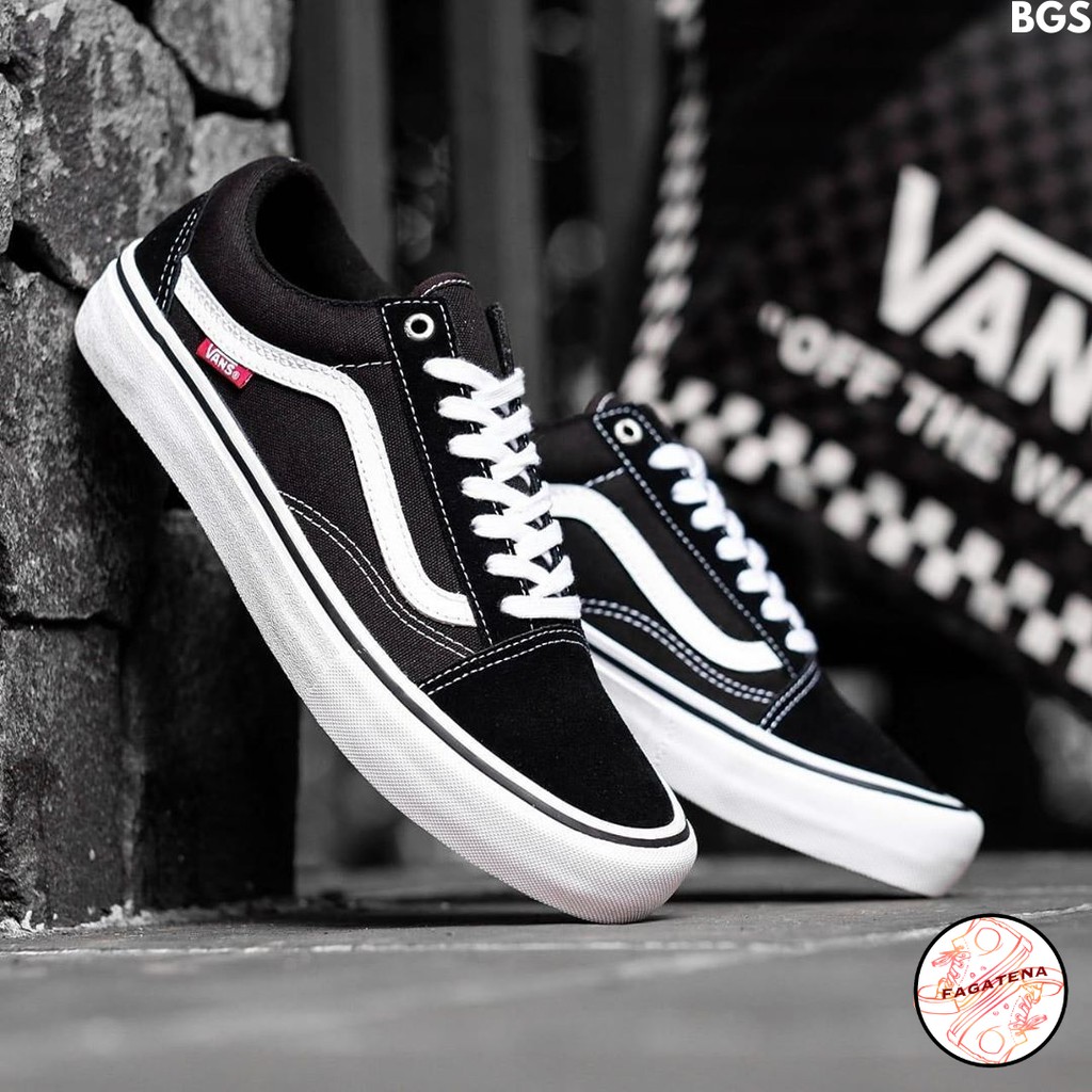 Vans Oldskool Pro Black White Authentic