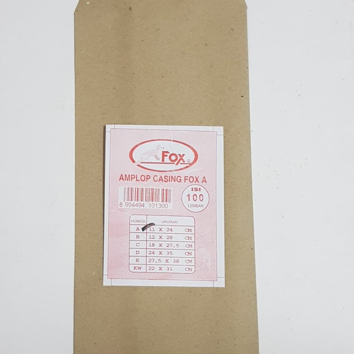 

Amplop Casing A