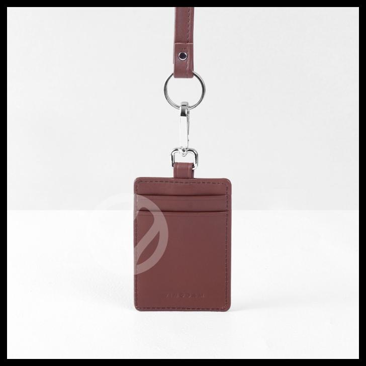 

BEST SELLER !!! WINDDAM - ID TAG / NAME TAG / ID CARD HOLDER KULIT ASLI - BARRY TERLARIS