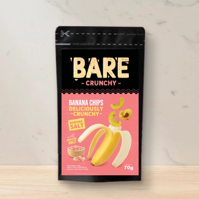 

Bare Banana Chips With Pink Salt (Pouch) — #100%original #banana #healthy