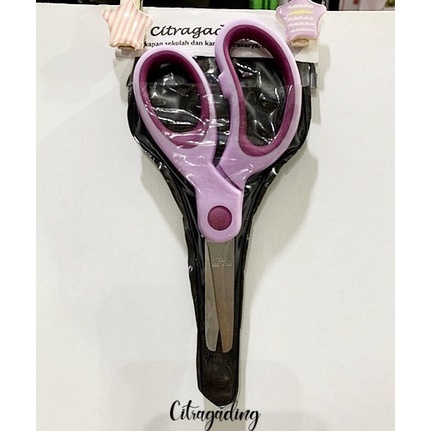 

GUNTING 318 STAINLESS BESI SCISSORS ALAT PRAKARYA KANTOR ATK GROSIR MURAH TAJAM LUSIN MURAH