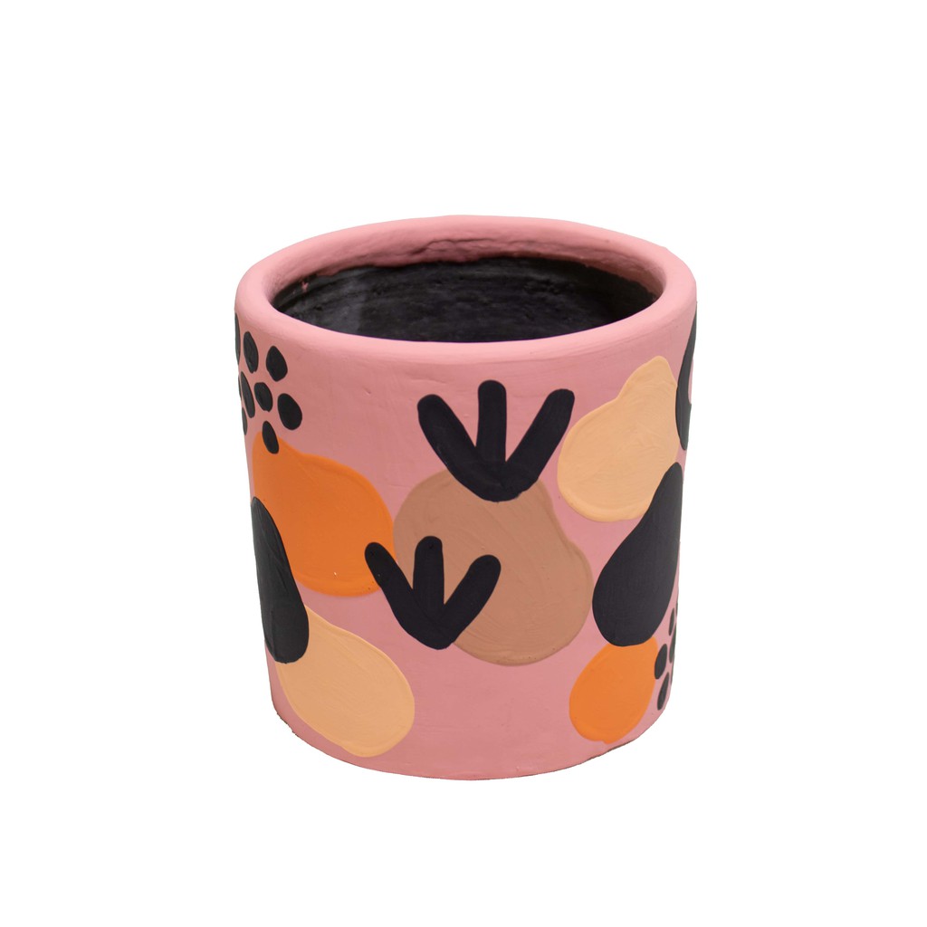 

POT LUKIS Pink Acropora A1 by TanemTanamArt