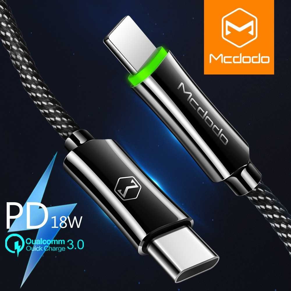 MCDODO Kabel Charger USB Type C to Lightning Auto Disconnect - CA-642