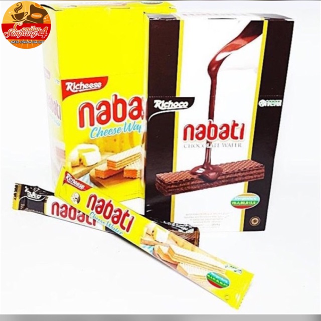 

Nabati wafer richesse box isi 20x18gr