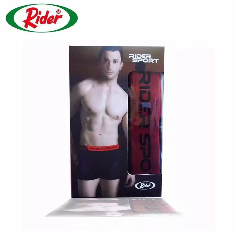 RIDER sport CD boxer dewasa R763B Sekotak isinya 1Pcs