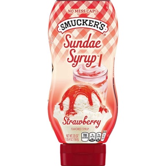 

SMUCKER'S SMUCKERS Strawberry Sundae Syrup 567g