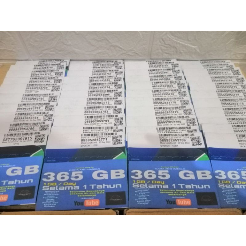 XL BONUS KUOTA 365 GB MASA AKTIF 1 TAHUN