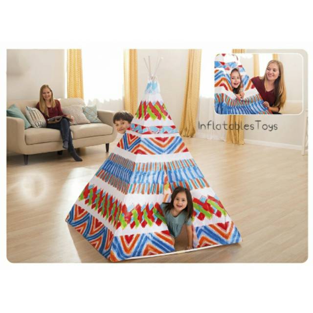 Tenda Anak Intex Rakit Teepee play tent 48629