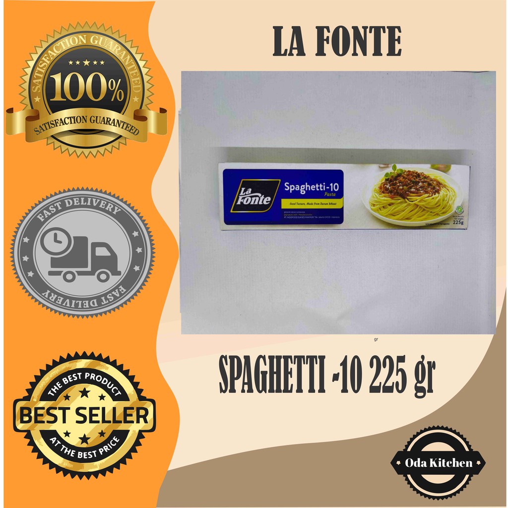 

LA FONTE LAFONTE SPAGHETTI 10 BOX 225gr