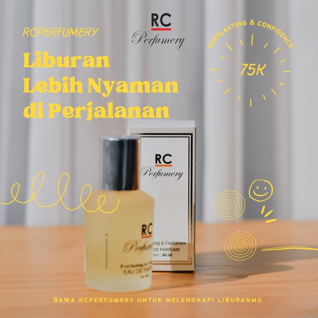 RC PERFUMERY - PARFUM RC - MINYAK WANGI RC