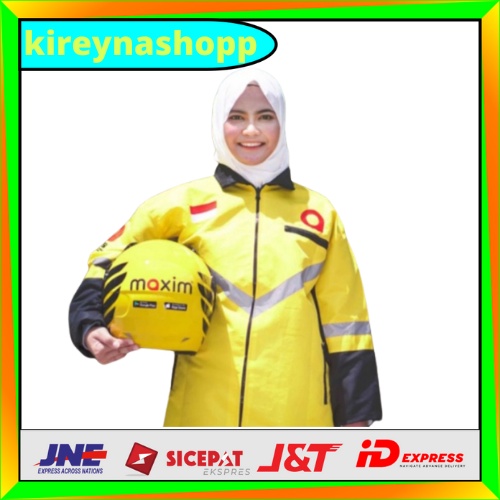 Helm Dan Jaket (Maxim - Transportasi Online) Oiriginal || Prioritas