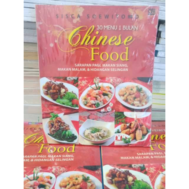 Buku Resep Masakan Resep Chinese Food 30 Menu 1 Bulan Chinese Food 100 Original Shopee Indonesia
