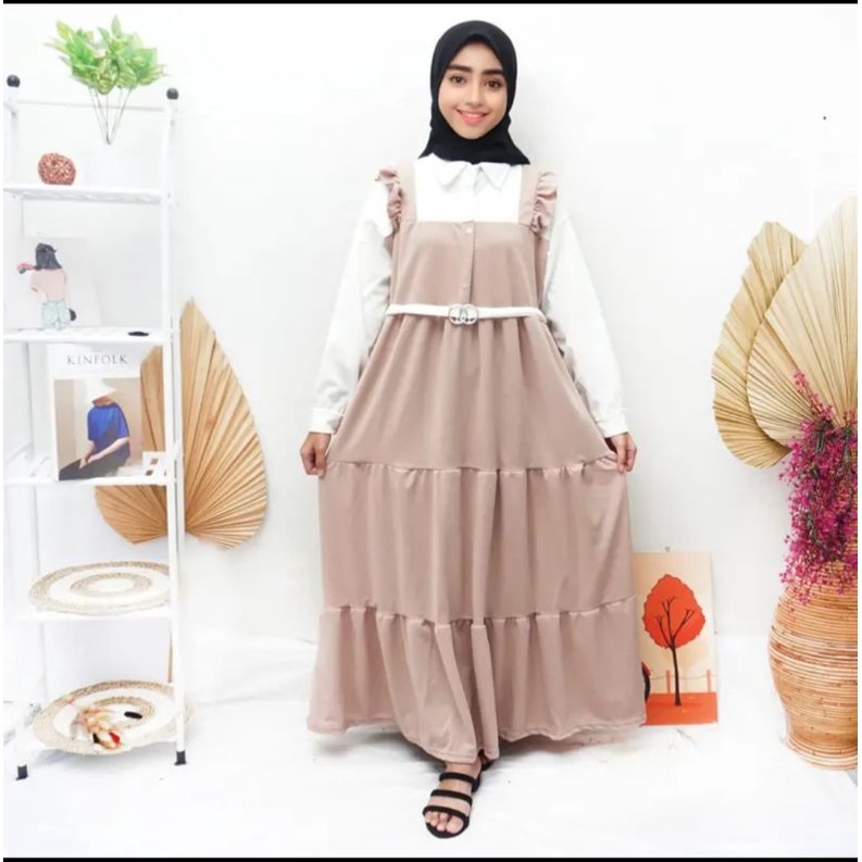 Livy Dress // Fashion remaja muslim  // Outfit terbaru