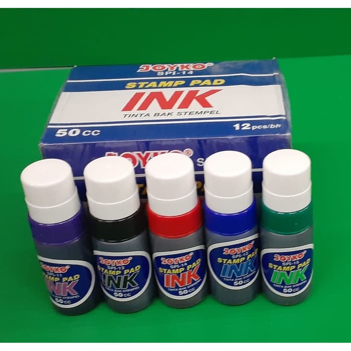 

TINTA STEMPEL JOYKO SPI-14 50cc | TINTA BAK STEMPEL | STAMP PAD INK