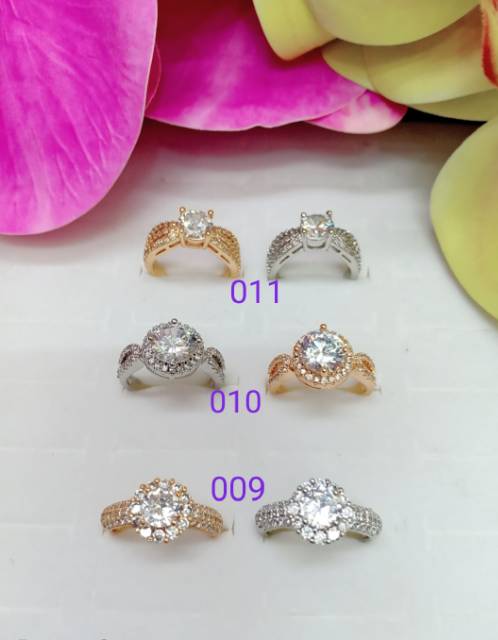 Xuping cincin cantik 009-011