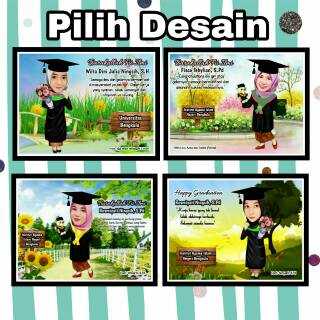  Desain  foto  kado  hadiah wisuda  ulang tahun anniversary 