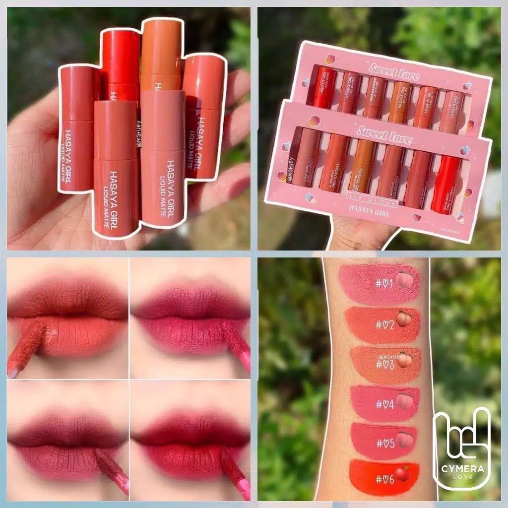 (CYBER) COD LIPCREAM HASAYA GIRL H1032 TERLARIS DAN TERMURAH (PERPCS)