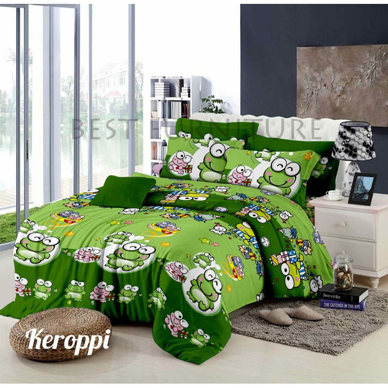 Best Romeo Seprai Karakter Spiderman Kerropi Motif Dewasa uk180x200