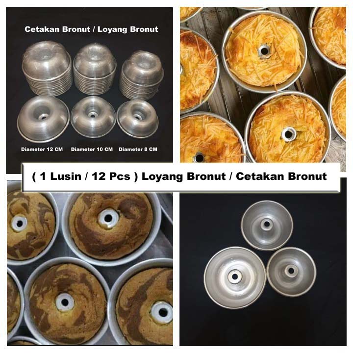 Cetakan Bronut / Loyang Bolu Mini / Loyang Bronut / Cetakan Donat