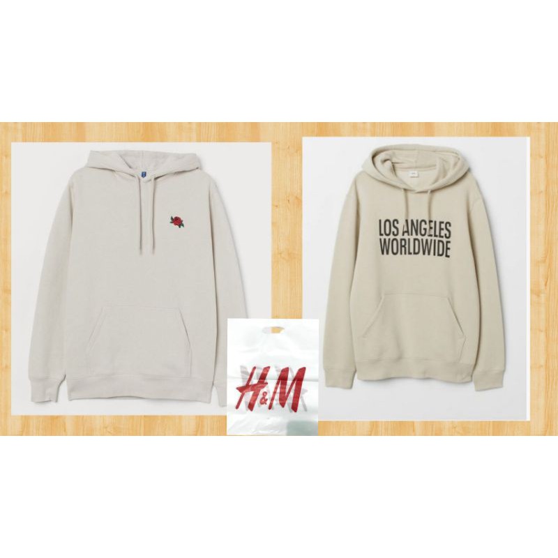HOODIE H&M HNM LIL ROSE/LOS ANGELES