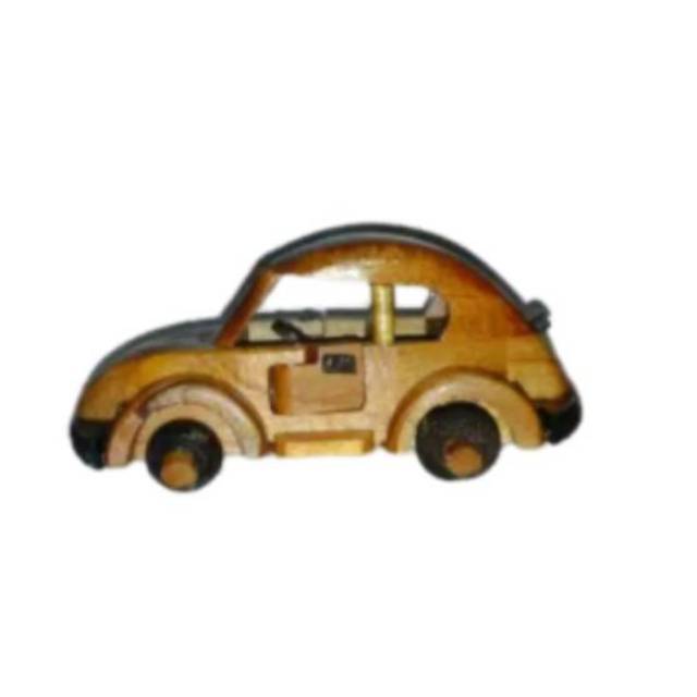 (BISA COD) MINIATUR MOBIL VW KODOK UKURAN S MINI 13 x 8 x 6 cm - PAJANGAN DEKORASI RUMAH MURAH