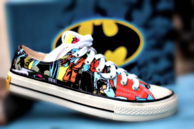 TERBARU!! CONVERSE 70S LOW BATMAN ROBIN EGRET BNIB (IMPORT)