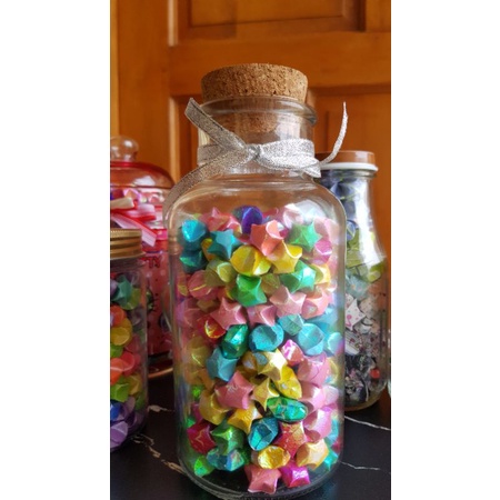 

origami bintang kertas bintang sudah jadi 50 pcs 100 pcs kertas bintang warna warni