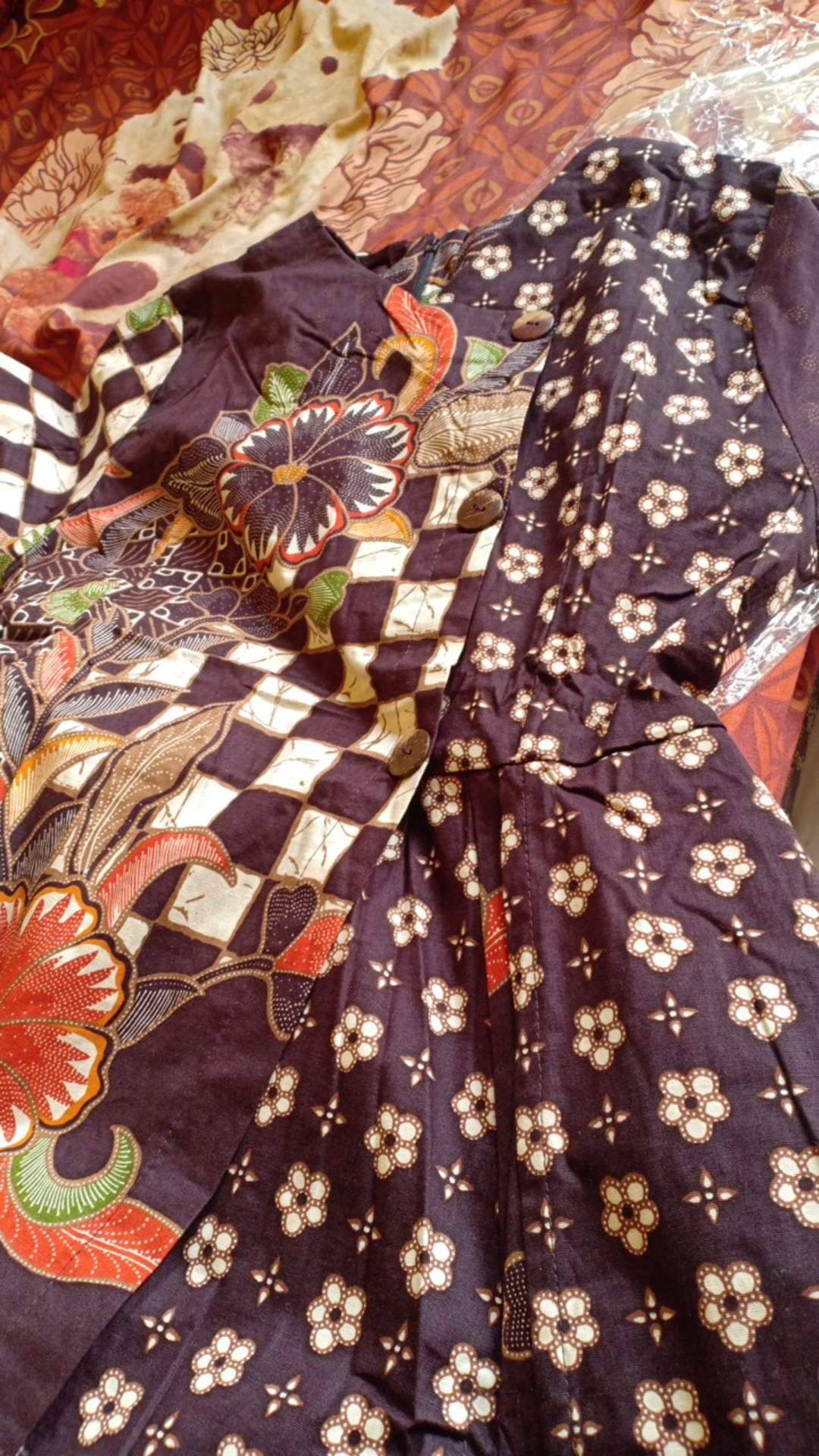 Batik Wanita - Atasan Batik 184 Size Xl