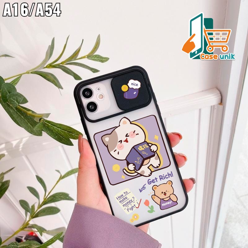 SS069 CASE SLIDE KARAKTER OPPO A5S F9 A7 A12 A11K A3S A16 A54 A15 A37 NEO 9 A53 A33 2020 A74 A39 A57 A74 A71 CS3108