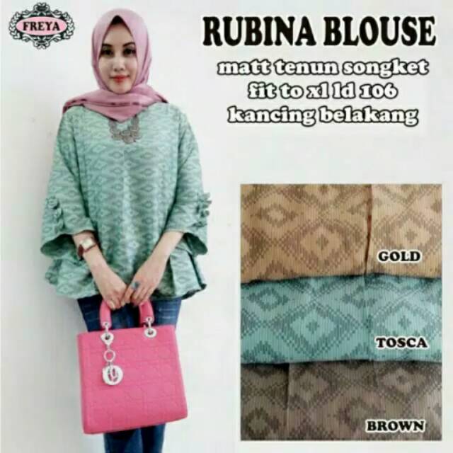 RUBINA BLUS by EL.shop