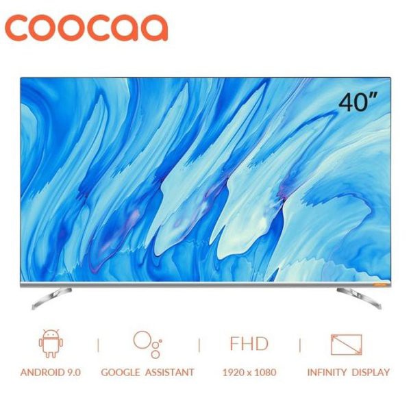 Solusi COOCAA 40 INCH ANDROID 9.0 SMART LED TV -INFINITY VIEW- FHD 40S6G Diskon