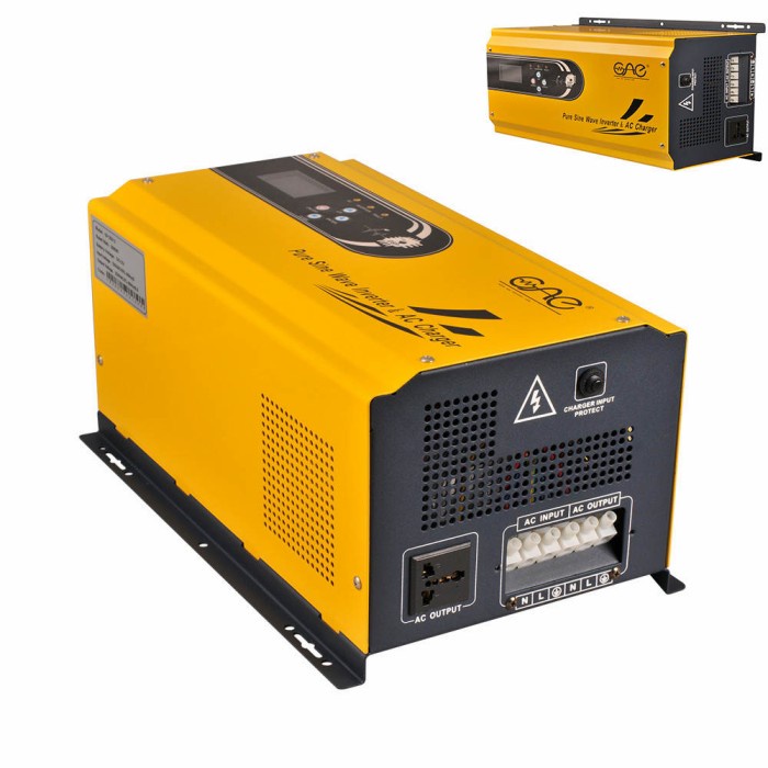 Inverter Trafo Low Frequency 24V 3000 Watt Pure Sine Wave