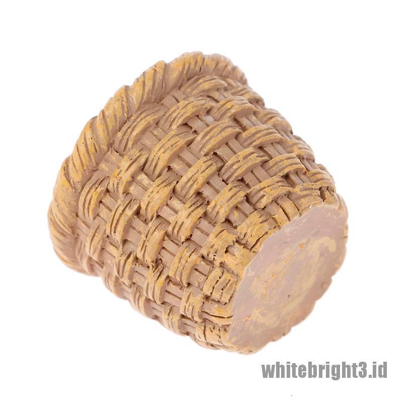 ❤White3 Warna Putih❤ Patung Kelinci Mini Bahan Resin Untuk Dekorasi Taman