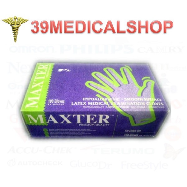 MAXTER EXAM GLOVE BOX ISI 100 - SARUNG TANGAN MAXTER MURAH