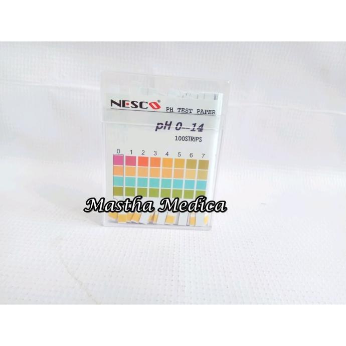 PH Paper test Cek Kadar Asam Basa 0- 14 tes Kertas strip stik PH meter