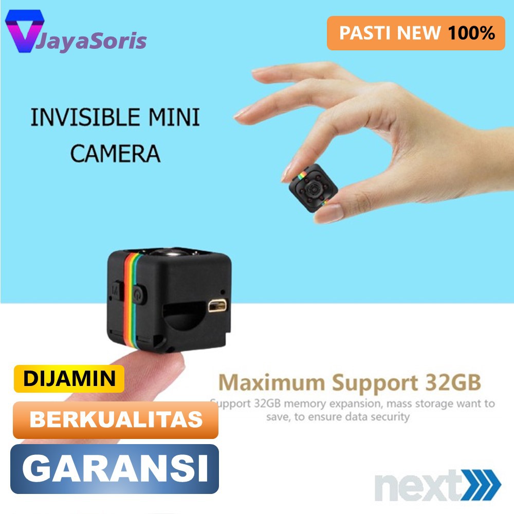 KAMERA KECIL TERSEMBNYI CAMERA CCTV PENGINTAI MINI HD SPY CAM HIDDEN IP CAMERA PENGINTIP MURAH JS55